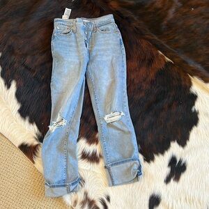 Levi Wedgie Straight Leg Jeans